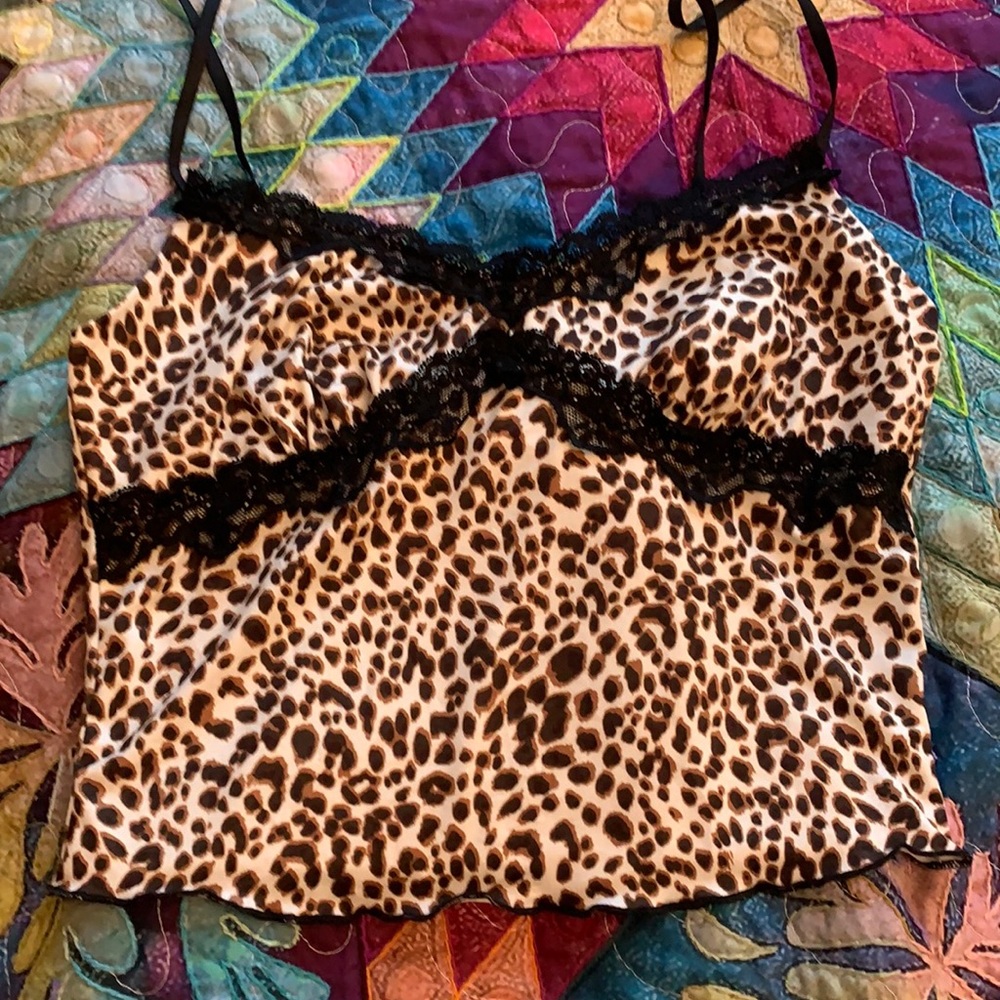 cheetah print tank!